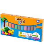 Пластилин BIC Kids, 12 цвята