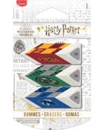 Комплекти гумички Maped - Harry Potter, 3 бр.