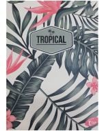 Тетрадка Elisa Tropical А5, 60 листа - широки редове