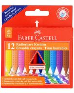 Пастели Faber-Castell Grip, 12 цвята
