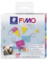 Комплект глина Staedtler Fimo, 4 цвята - Ключодържатели