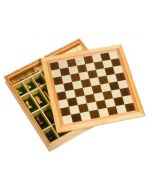 Дървен шах, дама и морски шах Goki