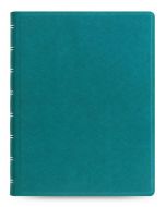 Тефтер Filofax Notebook Saffiano A5 Aquamarine със скрита спирала и линирани листа