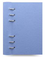 Тефтер Filofax Clipbook Classic Pastels Personal Notebook Vista Blue с метални рингове