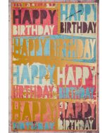 Картичка Busquets за рожден ден: Винтидж надписи