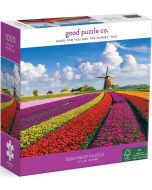 Пъзел Good Puzzle - Цветя в Нидерландия, 1000 части