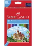 Цветни моливи Faber Castell, 36 цвята + острилка
