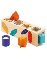 Дървена играчка за сортиране Djeco - Форми