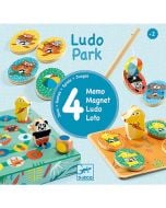 Комплект 4 детски игри Djeco: Ludo Park