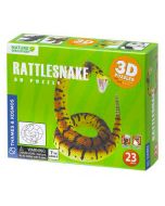 Дървен 3D пъзел - Гърмяща змия