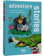 Игра с карти: Black Stories Junior, Adventure Stories + тетрадка