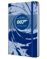 Класически тефтер Moleskine Limited Editions 007 Blue с твърди корици и линирани страници