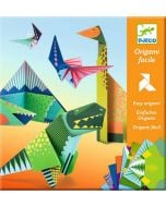 Комплект за оригами Djeco: Динозаври