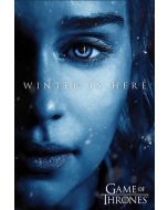 Макси плакат - Game of Thrones (Winter is Here - Daenerys)