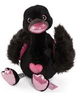 Плюшена играчка Nici - Черен лебед, 25 см.