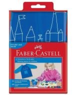 Детска престилка Faber-Castell, синя