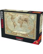 Пъзел Anatolian: Световна карта, 2000 части