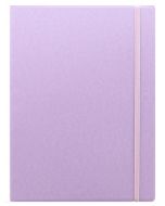Тефтер Filofax Notebook Classic Pastels A4 Orchid със скрита спирала, ластик и линирани листа