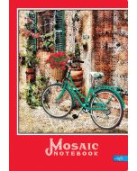Тетрадка Lastva Mosaic А5, 100 листа - широки редове