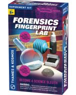 Игра с експерименти Thames & Kosmos: Съдебномедицинска лаборатория за пръстови отпечатъци