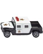 Метална играчка Siku: Американска полицейска кола - Hummer H2