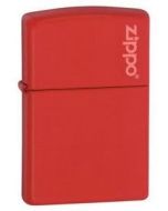 Запалка Zippo Red Matte Logo
