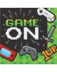 Салфетки Creative Party - Gaming game on, 16 бр.-thumb