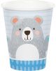 Чашки Creative Party - Birthday Bear, 8 бр.-1-thumb