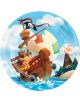 Чинийки Creative Party - Пиратски кораб, 8 бр.-thumb