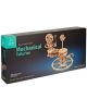 Правоъгълна кутия за 3D дървен пъзел Ugears - Tellurion Слънце, Земя, Луна, 249 части, показваща сглобения модел със зъбни колела и планетарни елементи. Състои се от 249 части и не изисква лепило.-7-thumb