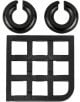 3D пъзел Eureka Hanayama Cast Mini Huzzle Duet Black - Eureka - Eureka - Жена, Мъж - Eureka - Mini Huzzle - 5407005151860-2-thumb