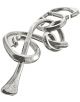 3D пъзел Eureka Hanayama Cast Mini Huzzle Enigma Silver - Eureka - Eureka - Жена, Мъж - Eureka - Mini Huzzle - 5407005151907-3-thumb