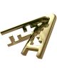 3D пъзел Eureka Hanayama Cast Mini Huzzle Keyhole Gold - Eureka - Eureka - Жена, Мъж - Eureka - Mini Huzzle - 5407005151785-2-thumb