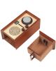 3D пъзел Eureka Secret Escape Box - Ретро радио с дъбови детайли: отворете тайната кутия и открийте скритото чекмедже, което се плъзга под корпуса на радиото.-5-thumb