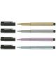 Комплект маркери Faber-Castell Pitt Artist, 4 бр., металик - Faber-Castell - Faber-Castell - Pitt Artist - 4005401673040-2-thumb