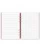 Тефтер Filofax Clipbook Classic A5 Notebook Fuchsia с метални рингове - Filofax - Classic - 5015142234447-4-thumb