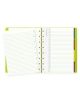 Тефтер Filofax Notebook Saffiano A5 Pear със скрита спирала и линирани листа - Filofax - Saffiano - 5015142245917-3-thumb