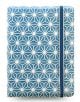 Тефтер Filofax Notebook Impressions Blue and White със скрита спирала и линирани листа - Filofax - Notebook - 5015142246839-1-thumb