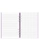 Тефтер Filofax Clipbook Classic Pastels A5 Notebook Orchid с метални рингове - Filofax - Classic - 5015142261320-4-thumb
