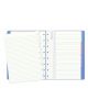 Тефтер Filofax Notebook Saffiano A5 Vista Blue със скрита спирала, ластик и линирани листа - Filofax - Filofax - Classic - 5015142261979-3-thumb