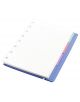 Тефтер Filofax Notebook Saffiano A5 Vista Blue със скрита спирала, ластик и линирани листа - Filofax - Filofax - Classic - 5015142261979-4-thumb