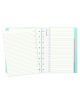 Тефтер Filofax Notebook Classic Pastels A5 Duck Egg със скрита спирала, ластик и линирани листа - Filofax - Classic - 5015142262006-3-thumb