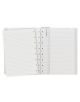 Тефтер Filofax Notebook Impressions Pocket Black and White Deco със скрита спирала, ластик и линирани листа - Filofax - Notebook - 5015142269258-3-thumb