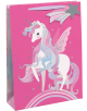 Детска подаръчна торбичка Eurowrap - Pretty Unicorn, средна-thumb