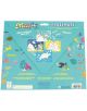 Ярката опаковка на Подложка за оцветяване Floss & Rock - Ocean показва морски същества, русалка и костенурка. Кутията съдържа "магически подложки за оцветяване", водни писалки и закачливи описания на няколко езика.-4-thumb