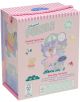 Пъзел Floss & Rock, Enchanted - Балерина, 30 части: розова и бяла кутия с пастелни животни и балерина, надпис "Shaped Puzzle", блестящи елементи и размер в готов вид 30x42 см.-2-thumb