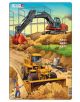 Детски пъзел Larsen: Строителни машини, 20 части - Larsen - 7023850320039-2-thumb