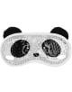 Гел маска за очи Legami - Panda с форма на панда, черни уши и големи кръгове около очите. Многократна употреба, прозрачна, с текстурирани гел топчета за успокояващ комфорт.-1-thumb