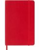 Джобен червен тефтер Moleskine Classic Scarlet Red с меки корици и линирани страници - Moleskine - Moleskine - Жена - Moleskine - Classic - 8055002854597-2-thumb