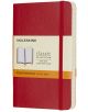 Джобен червен тефтер Moleskine Classic Scarlet Red с меки корици и линирани страници - Moleskine - Moleskine - Жена - Moleskine - Classic - 8055002854597-1-thumb